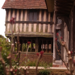Entrance to Dixter Great Hall